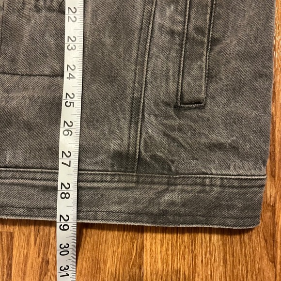 Vintage Mojeans by Maurice Malone Denim Jacket Men‎ Large Gray Wash Embroidered - Picture 4 of 6